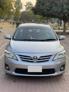 TOYOTA COROLLA GLi 2012 1.3 Manual Silver Good Original Lahore Reg