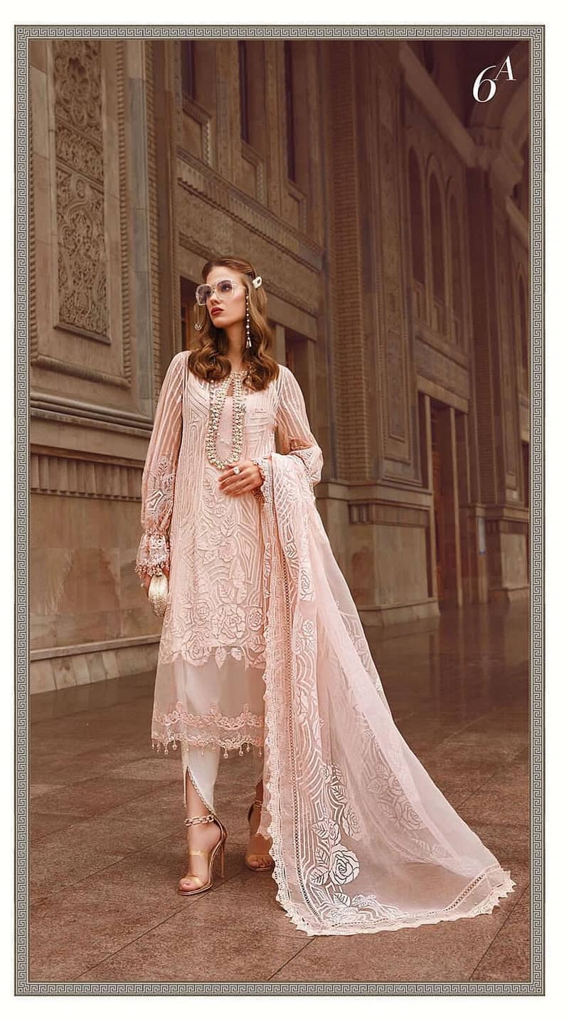 Embroidery Suit / 3pc suit / Ladies formal Collection 3-Piece Suit 6