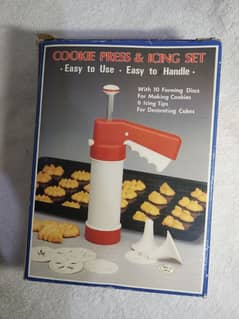 Cookie Press & Icing Set