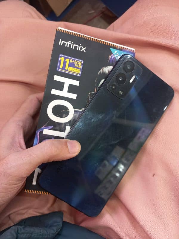 Infinix Hot 12 6/128 full box 9by10 1