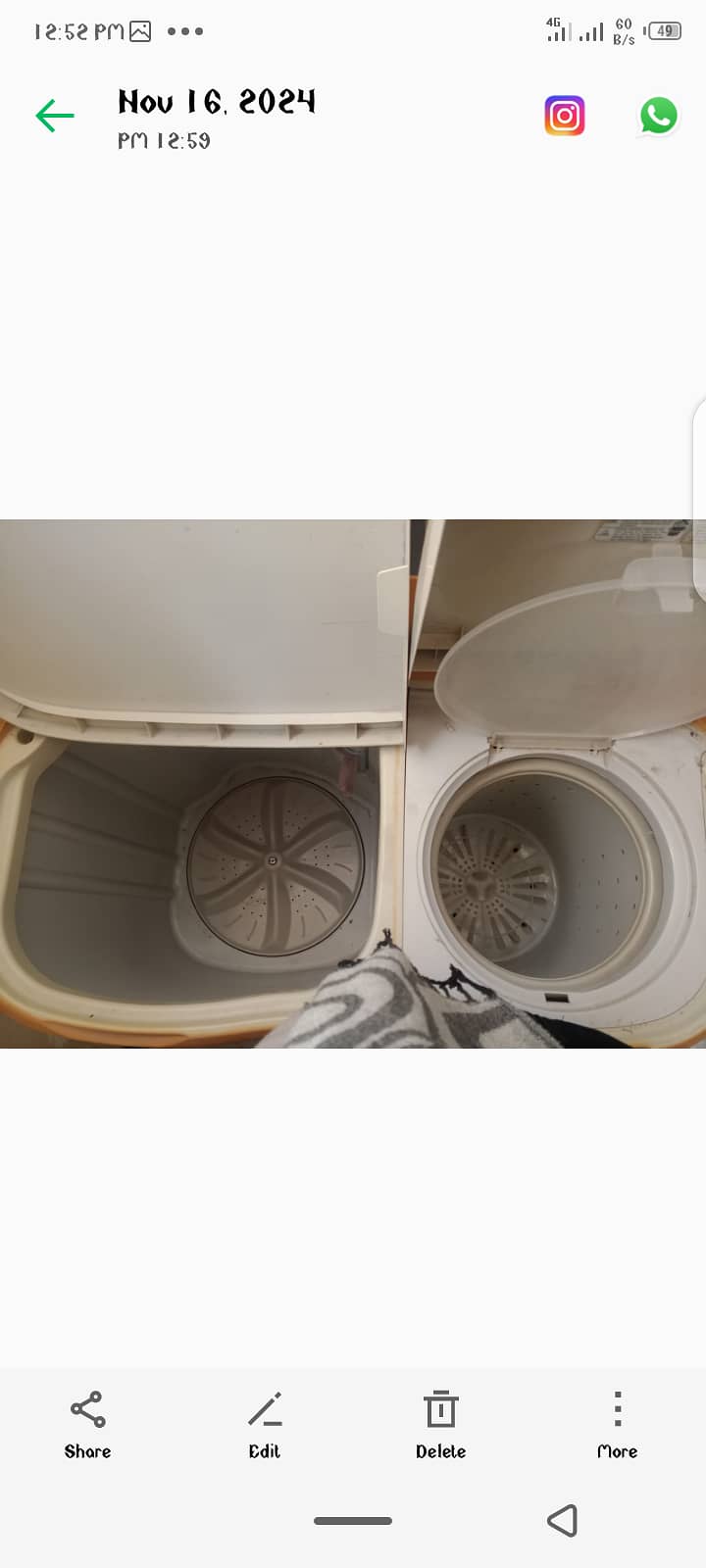 Washing machine for sale 1