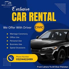 Self Rent a Car/car rental/rent a car/Altis/honda/Fortuner/Grande/