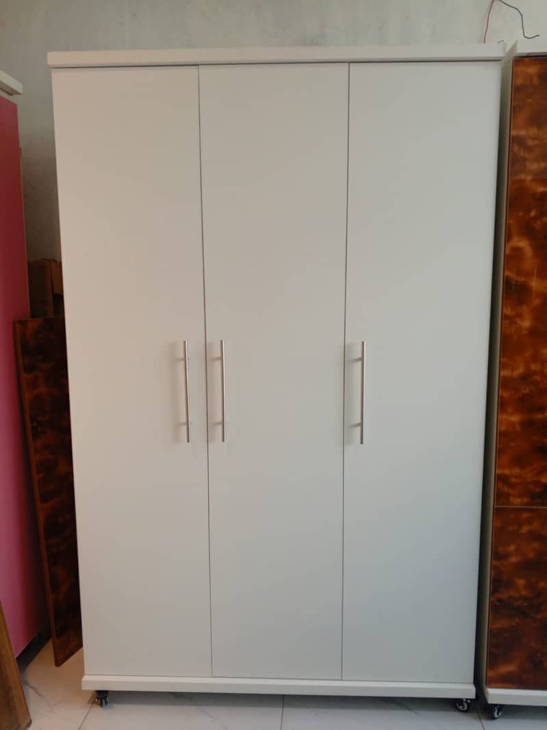 3 door almari/ wood works/cupboard /wardrobe for sale/almarih/colorful 7