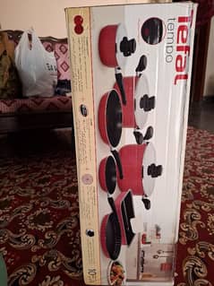 Original Tefal Non-stick Cooking Set:  10 pieces