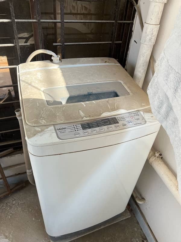 haier washing machine 0