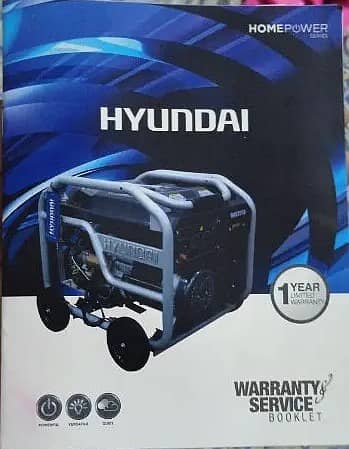 Urgent Sale Hyundai Generator HGS 3500 7