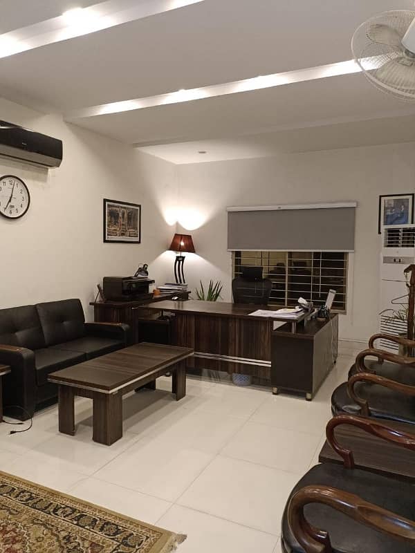 Gulberg 2 Kanal House For Office Use Is Available On Rent 9