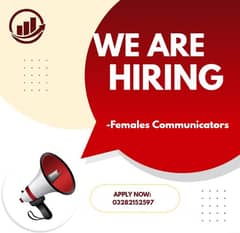 Female Staff | Jobs | Customer Service | Urgent Hiring. .