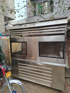 Shawarma Burger Fryer Counter