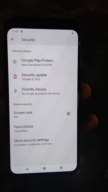 Google pixel 4 New Condition 10/10 Non Approved OEM Locked 5