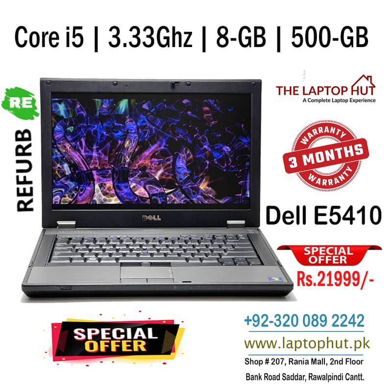 Student | Teacher Laptop Offer | 8-GB Ram | 500-GB HDD | i5 3rd Gen. 5