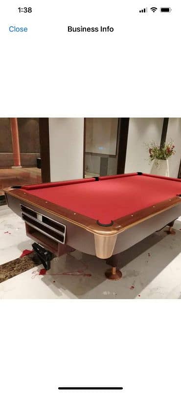 Pool Table / Snooker Table / Table Tennis / FoosBall Table 9