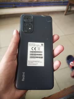 redmi note 11 mobile and box