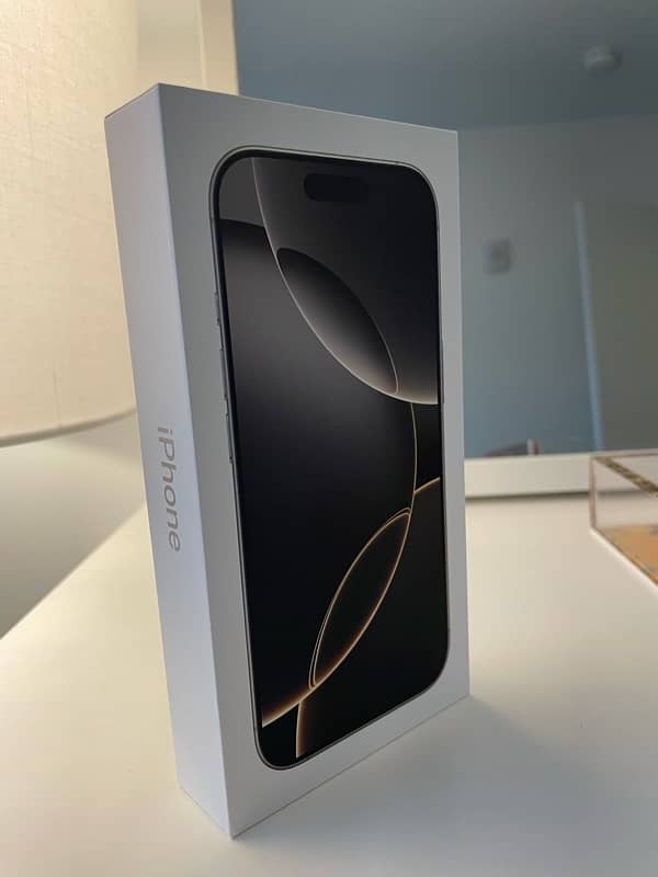 iPhone 16pro 512GB Box Packed 0