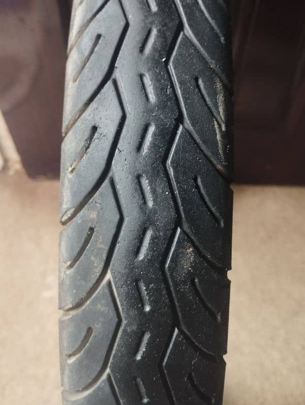 General Hurfun 8 Ply Back Tyre with Tube 70cc 0