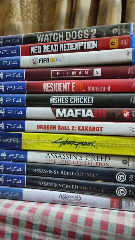 PS4/PS5 Game Available Playstation CDs Disks 3