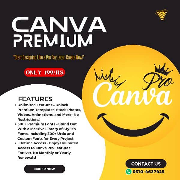 Canva Pro – Unlimited Features, Unlimited Creativity! 0