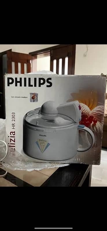 philips ice cream machine 0