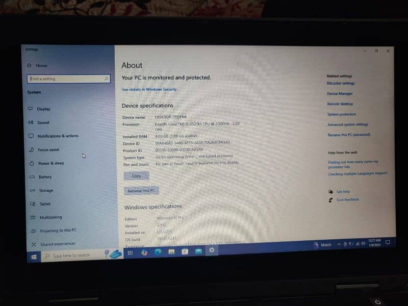 Dell laptop i5 urgent sell 03248495447 2