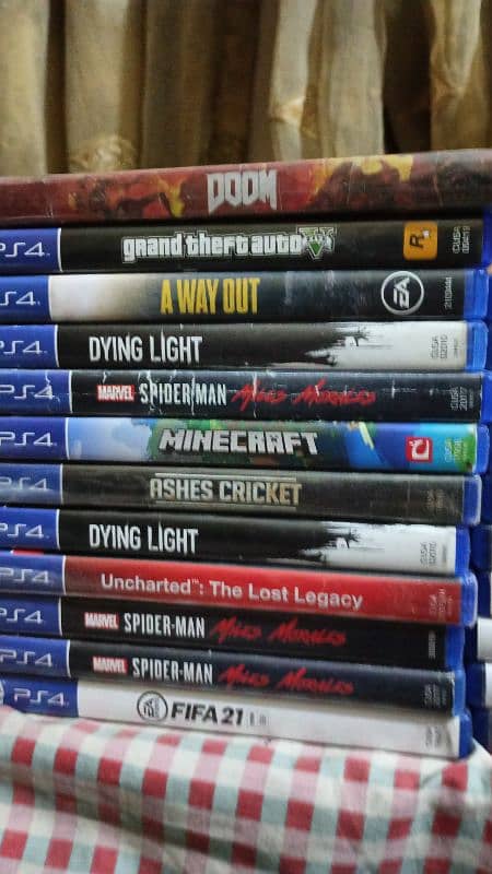 PS4/PS5 Games Available Playstation CDs Disks used 2
