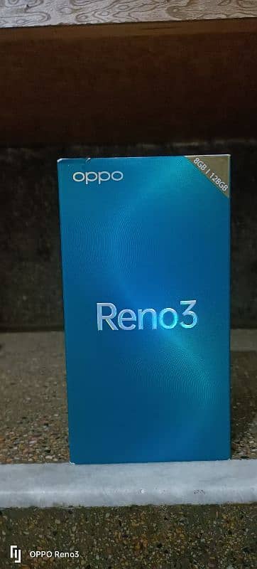 oppo Reno 3 . box and original charger available 0