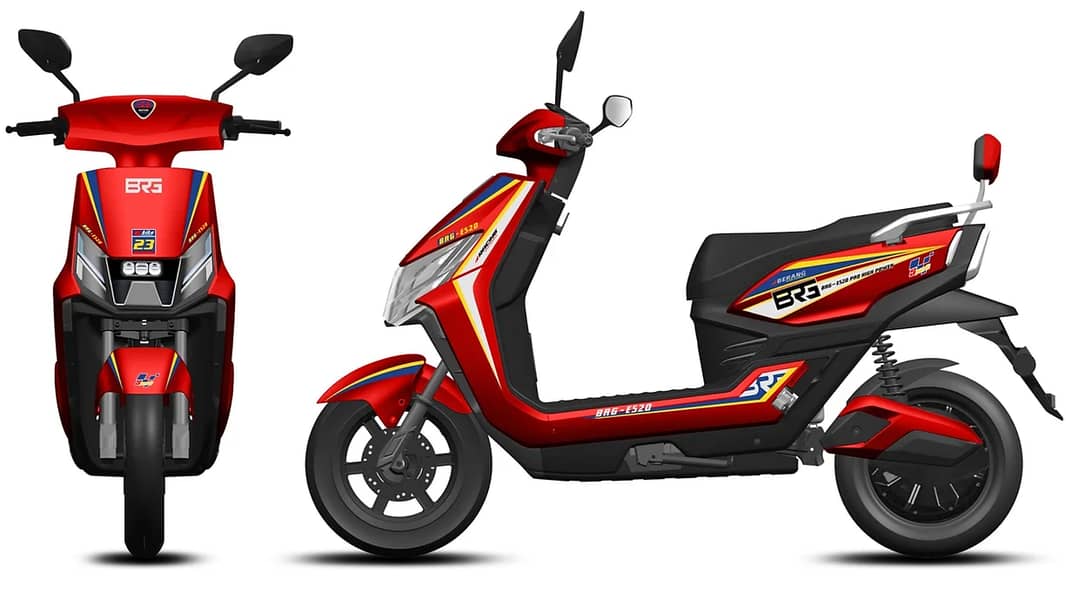 Electric bikes,Electric Scooty,Scooties BRG EV SCOOTER ES20 PRO 2025 1