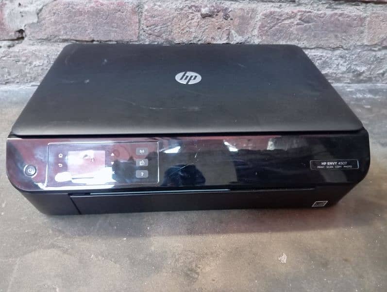 Hp envy 4507 wireless colour black all ok no any fault bilkul ok ha 4