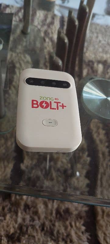 Zong 4G Bolt+ WIFI Device 0