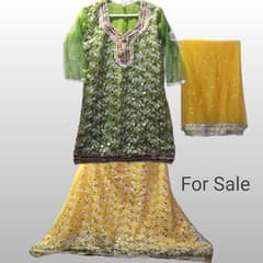 mayo mehndi dress available