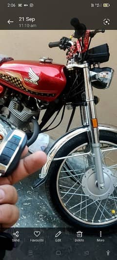 Honda 125 special Edition gold