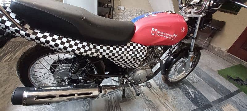 yamaha yb125z 4