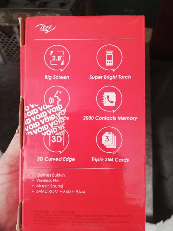 itel Power700, Unique & Rare model, Triple Sim,  No Open No repair 4