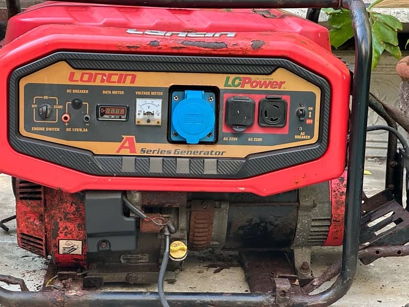 6.5 KWA Used Loncin Generator 3