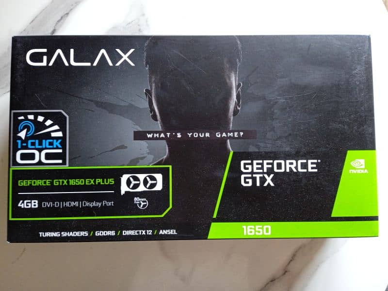 GTX 1650 (TRADE WITH IPHONE 12/13 PTA OR NON PTA 5