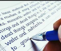 I can write your assignments both in English and Urdu by hand