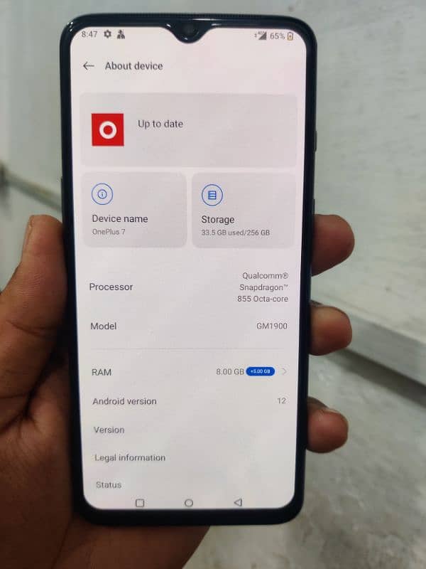 OnePlus 7  8/256 HDR extreme  Lush condition  10/10 No fault doul sim 2