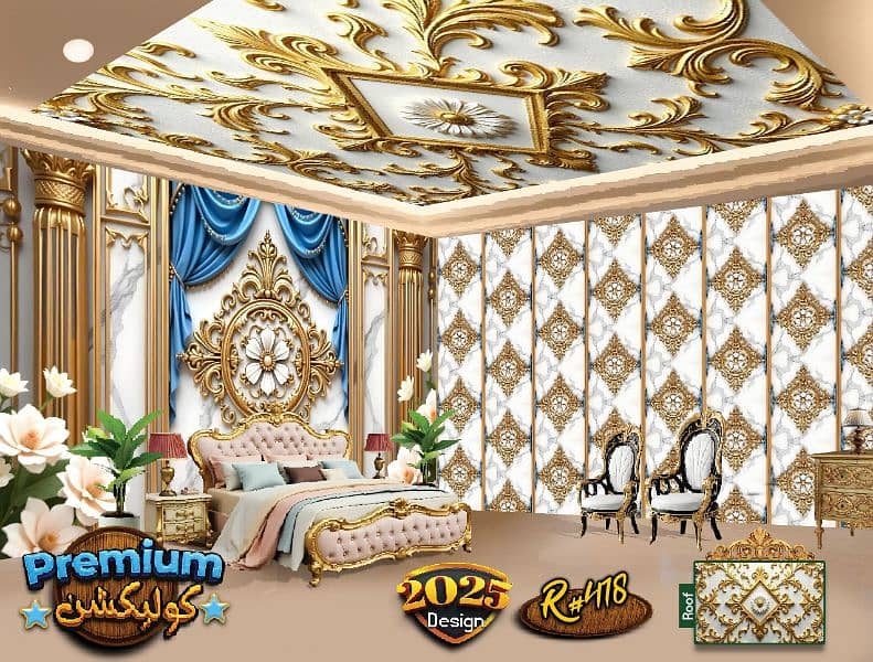 3D Flex Wallpaper/3d wallpaper/Wall flex Sheet/Customize wall papers 4