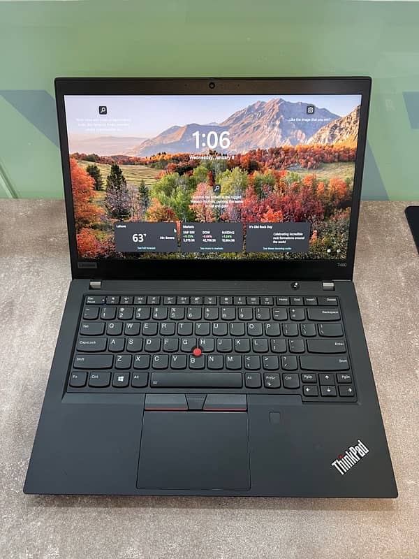 Lenovo Thinkpad T490 i5-8th 16/256gb laptop for sale 1