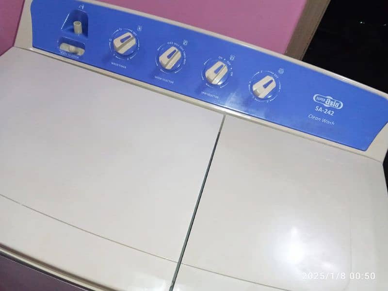 haier washing machine twin tub model no: HWM 80-100S 1