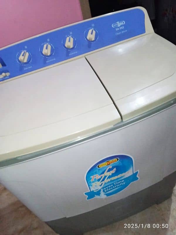 haier washing machine twin tub model no: HWM 80-100S 3