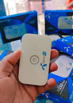 Telenor 4G wifi device zong jazz wifi