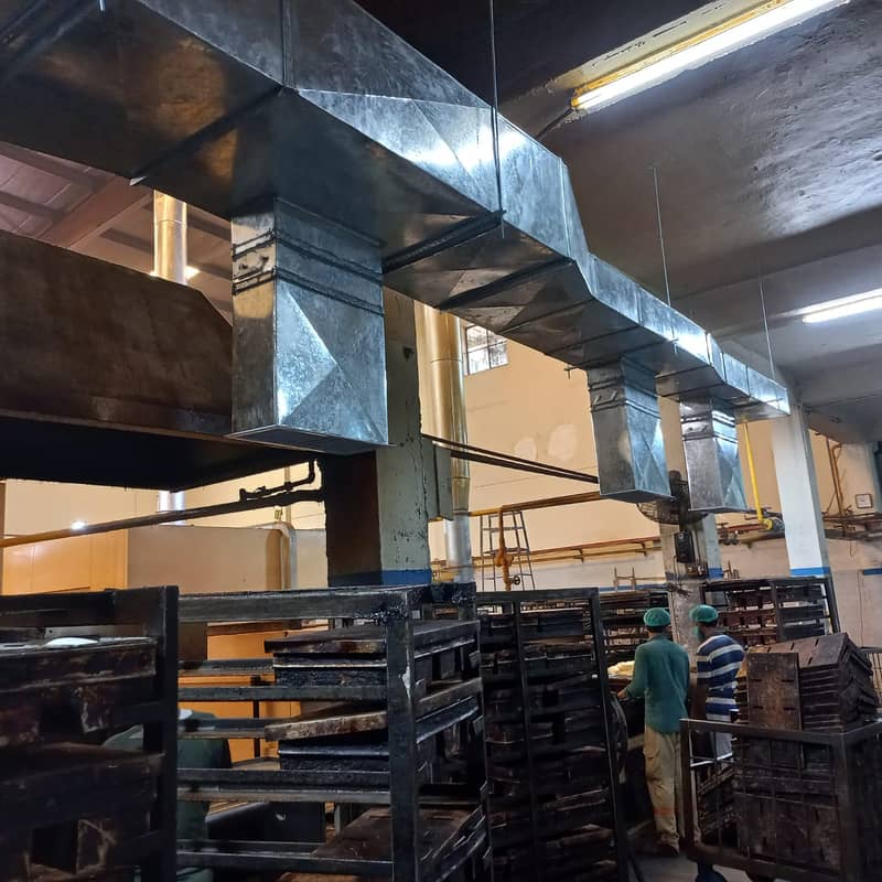 Ducting - Commercial Kitchen Hood in Lahore, Hvac ducting 3