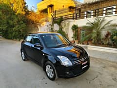 SUZUKI SWIFT DLX 1.3cc MODEL 2015 (B2B) ORIGINAL BLACK BEAUTY 59000 KM