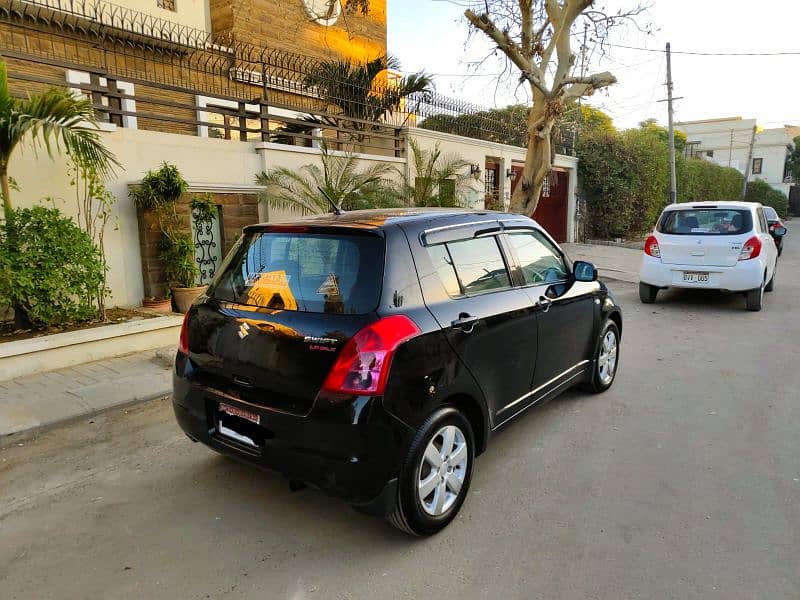 SUZUKI SWIFT DLX 1.3cc MODEL 2015 (B2B) ORIGINAL BLACK BEAUTY 59000 KM 4