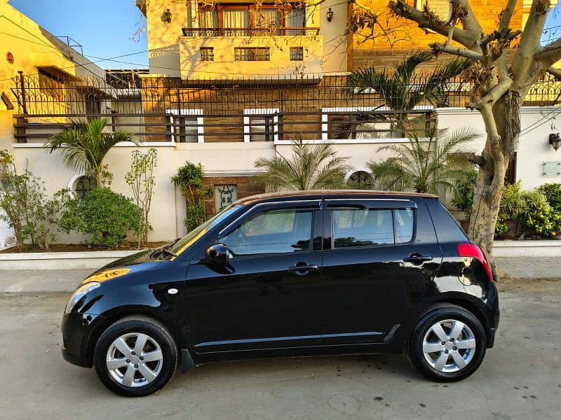 SUZUKI SWIFT DLX 1.3cc MODEL 2015 (B2B) ORIGINAL BLACK BEAUTY 59000 KM 11