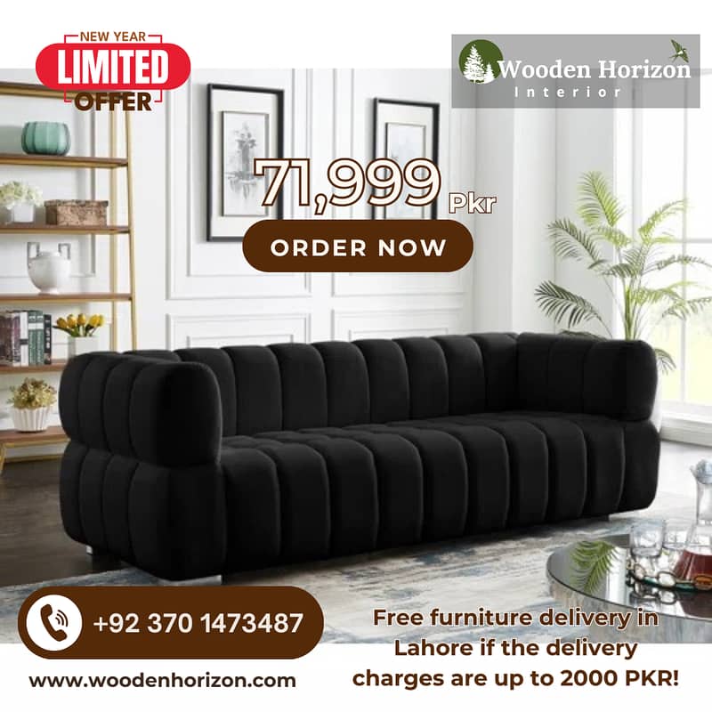 Maeesha 83.46” Velvet Sofa: Luxury & Comfort 9