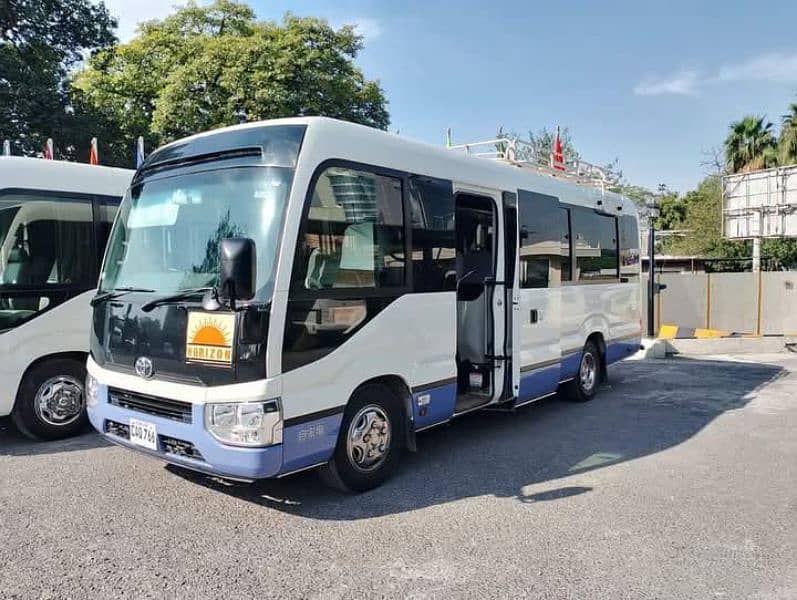 Toyota Coaster and Grand Cabin Available for Rent. 1