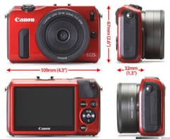 Canon Eos M Mirrorless Dslr Camera