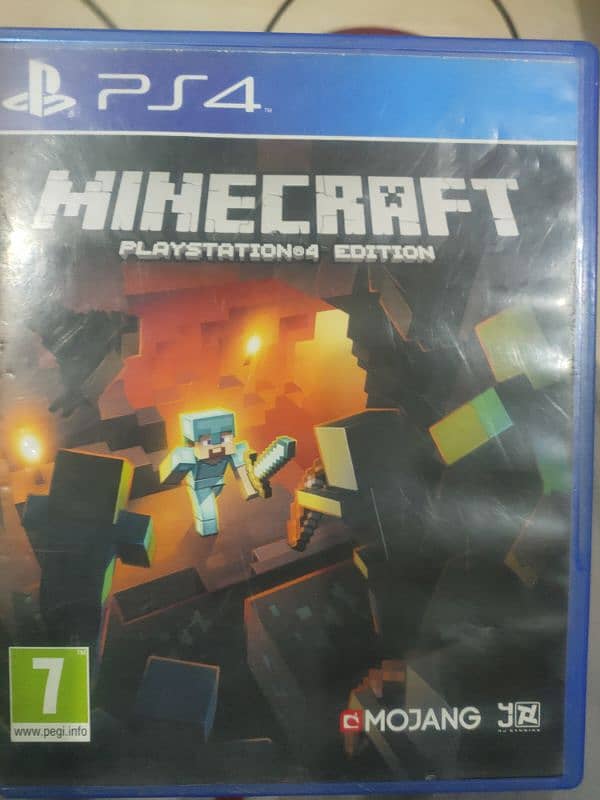 Minecraft cd ps4/ps5 0