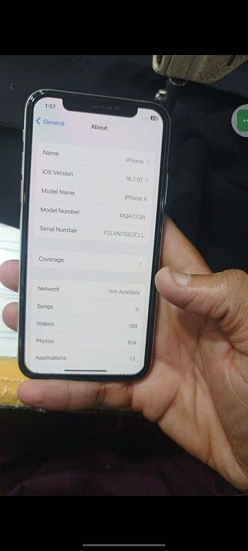 iphone X for sale 10 by 10 conditions 1